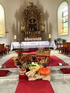 Erntedank in Saas-Almagell